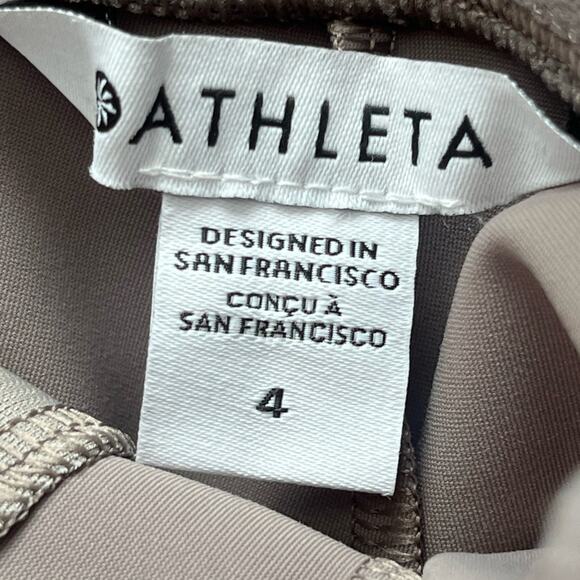 Athleta Stellar Ankle Travel Pants Gray Dusk Violet 4 - Picture 10 of 12